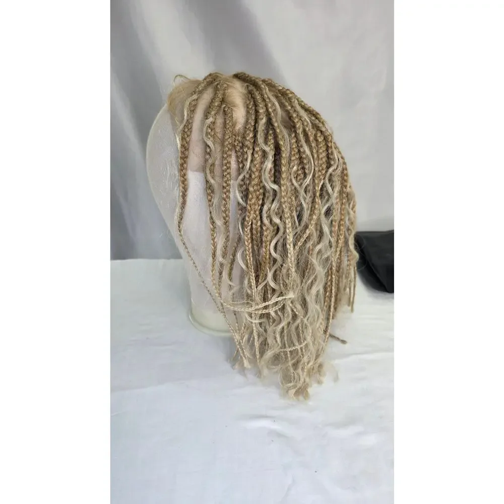 Blonde Boho Braided Wig 12